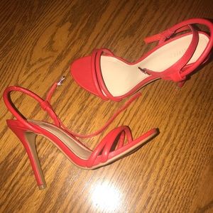 Red Strappy Heels ‼️